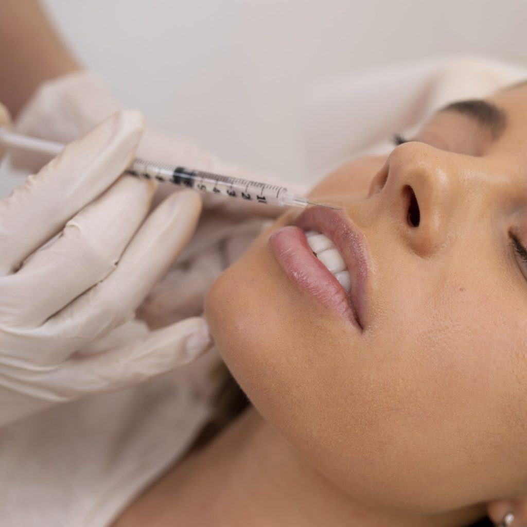 close-up-woman-getting-lip-filler-with-injection